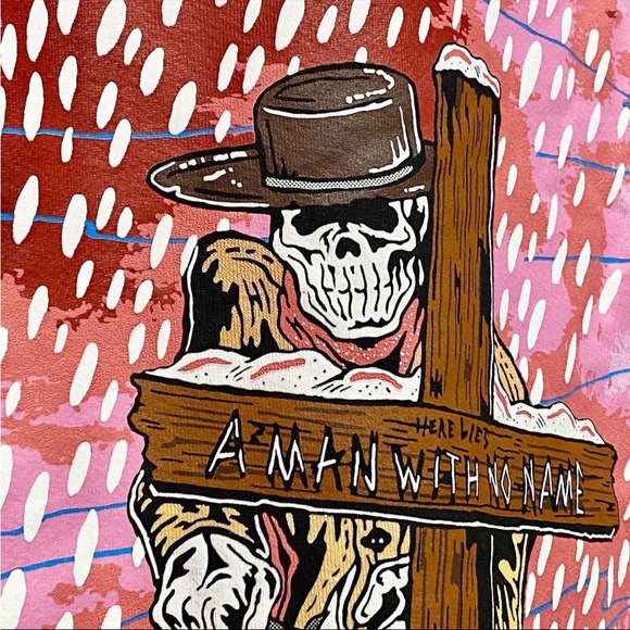 Warren Lotas Pink Ombré Hoodie - “Lost In Hell” - Picture 3 of 5